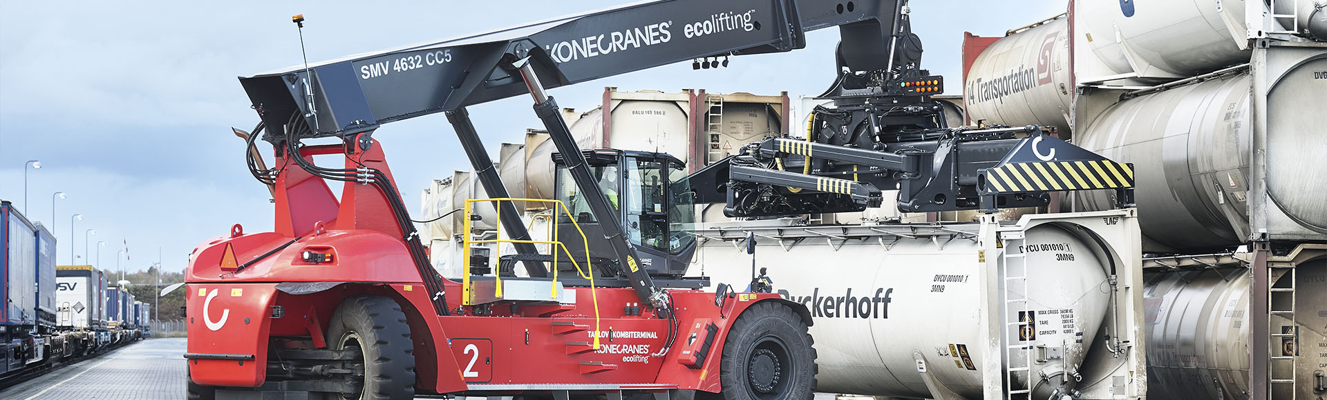 Konecranes Flow Drive gir betydelige CO₂-besparelser
